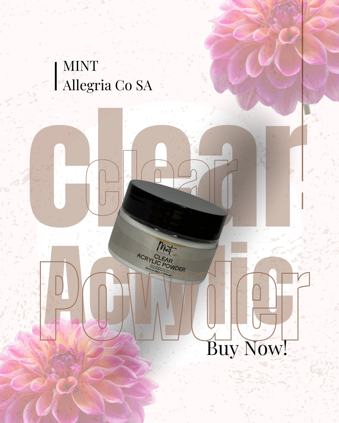Clear Acrylic powder 30g